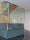 Promat®-SYSTEMGLAS 30 frameless fire-rated glass partition around the staircase in Piran Town gallery