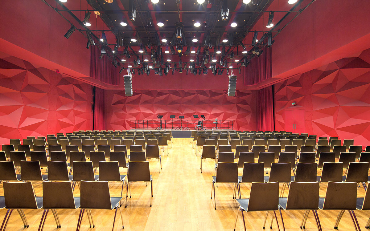 Sala koncertowa w Narodowym Forum Muzyki we Wrocławiu.
