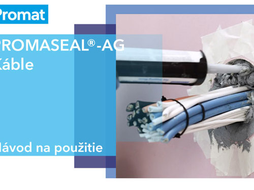 Promaseal-AG káble - návod na použitie