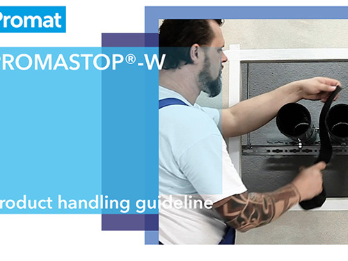 How to install PROMASTOP® W