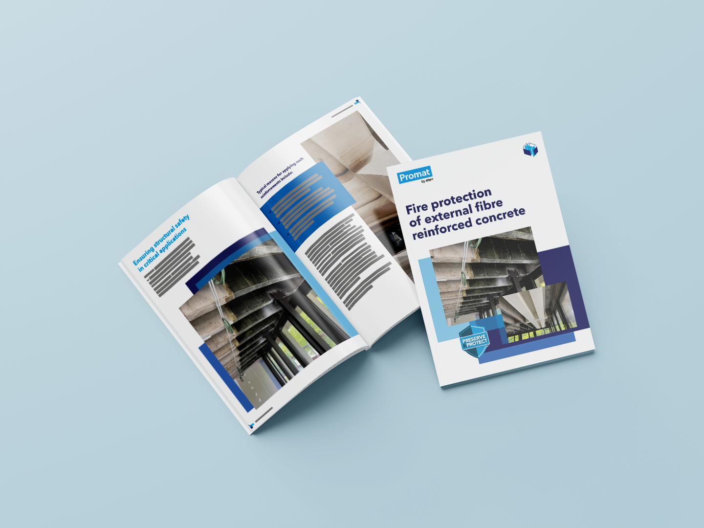 How to protect a carbon fibre reinforced concrete structure