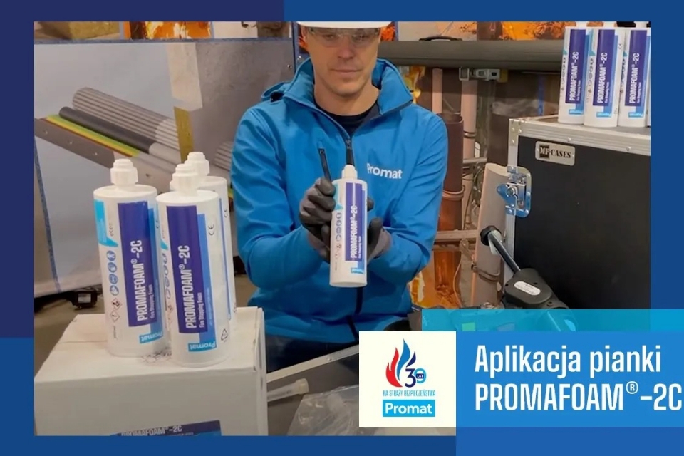 Aplikacja Pianki PROMAFOAM®-2C miniatura z YT
