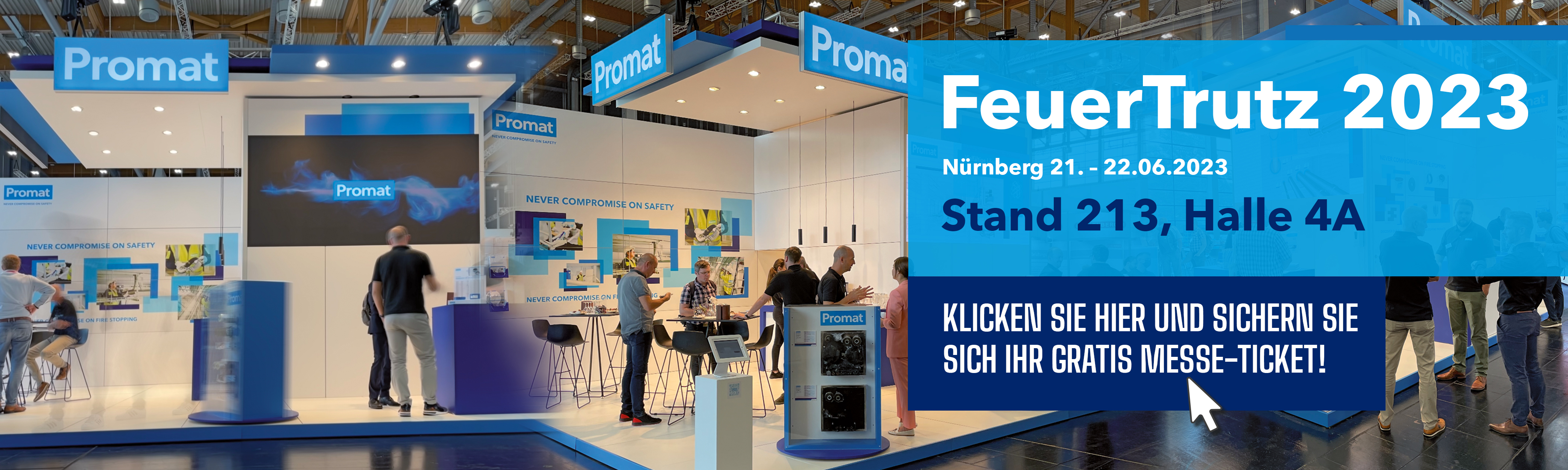 Promat auf der Feuertrutz 2023