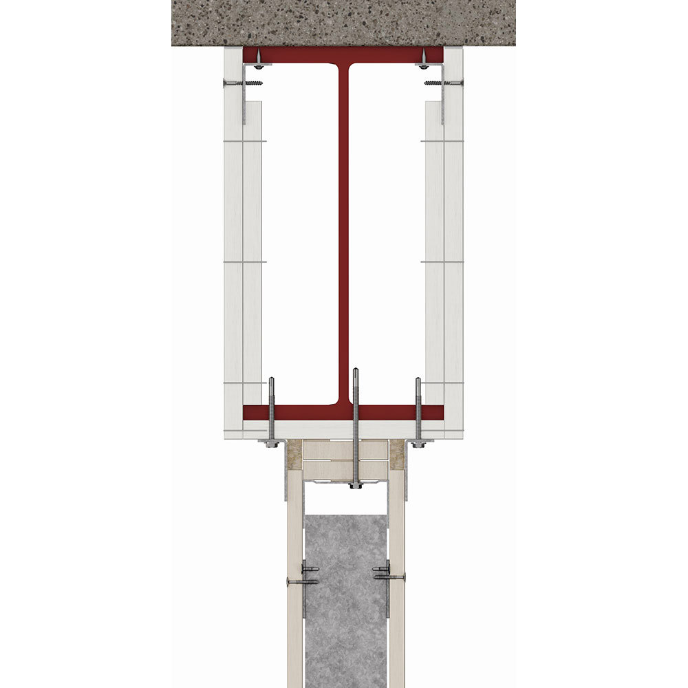Tested & warrantied Promat and Siniat interface details