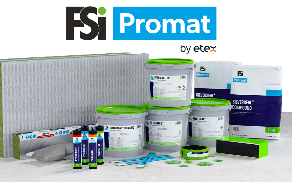 FSi Promat secures CCPI assessment across core fire stopping range