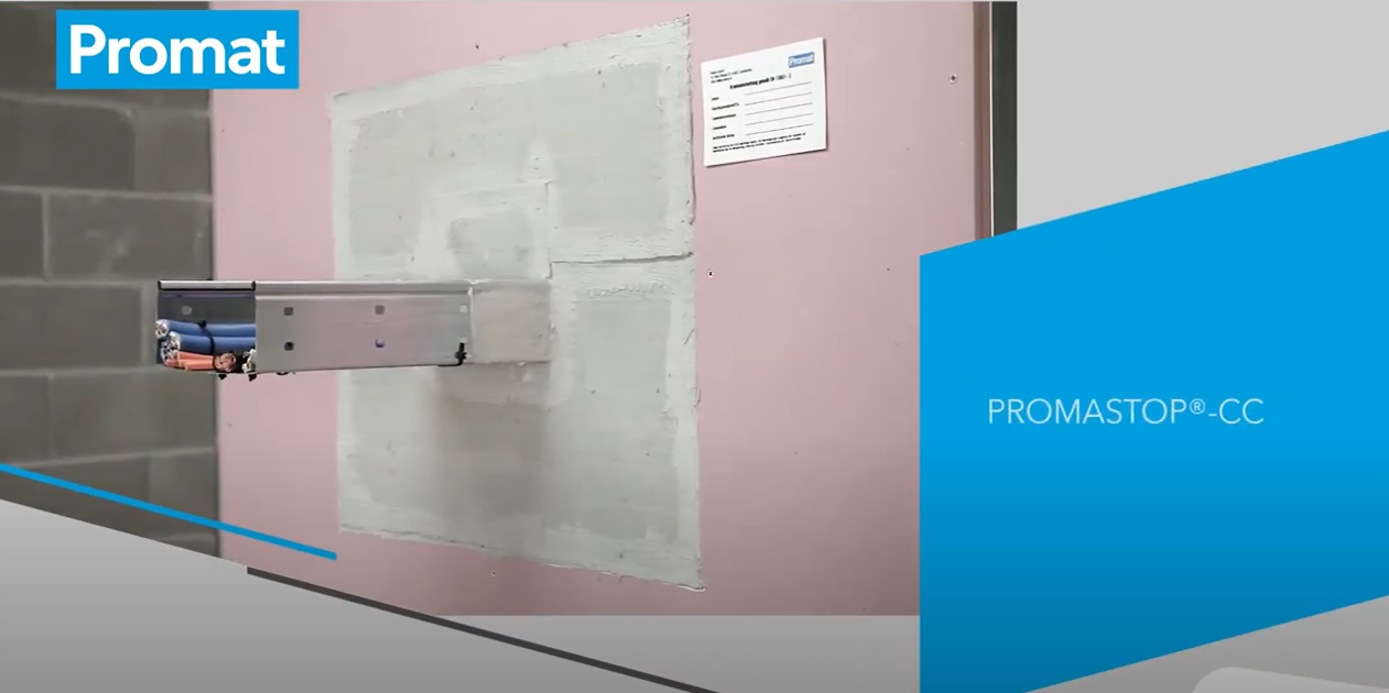 PROMASTOP-CC para sellado de paso de instalaciones