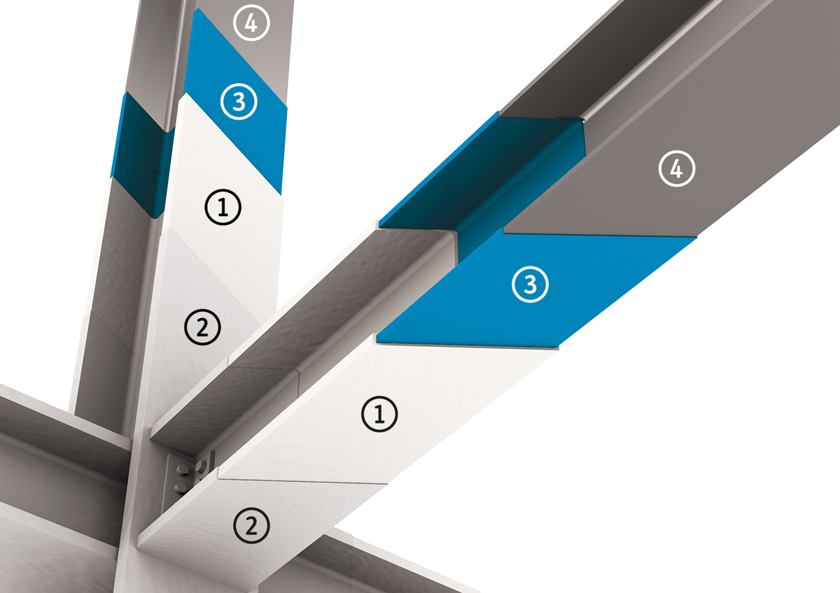 A closer look at correct application of intumescent coating on steel