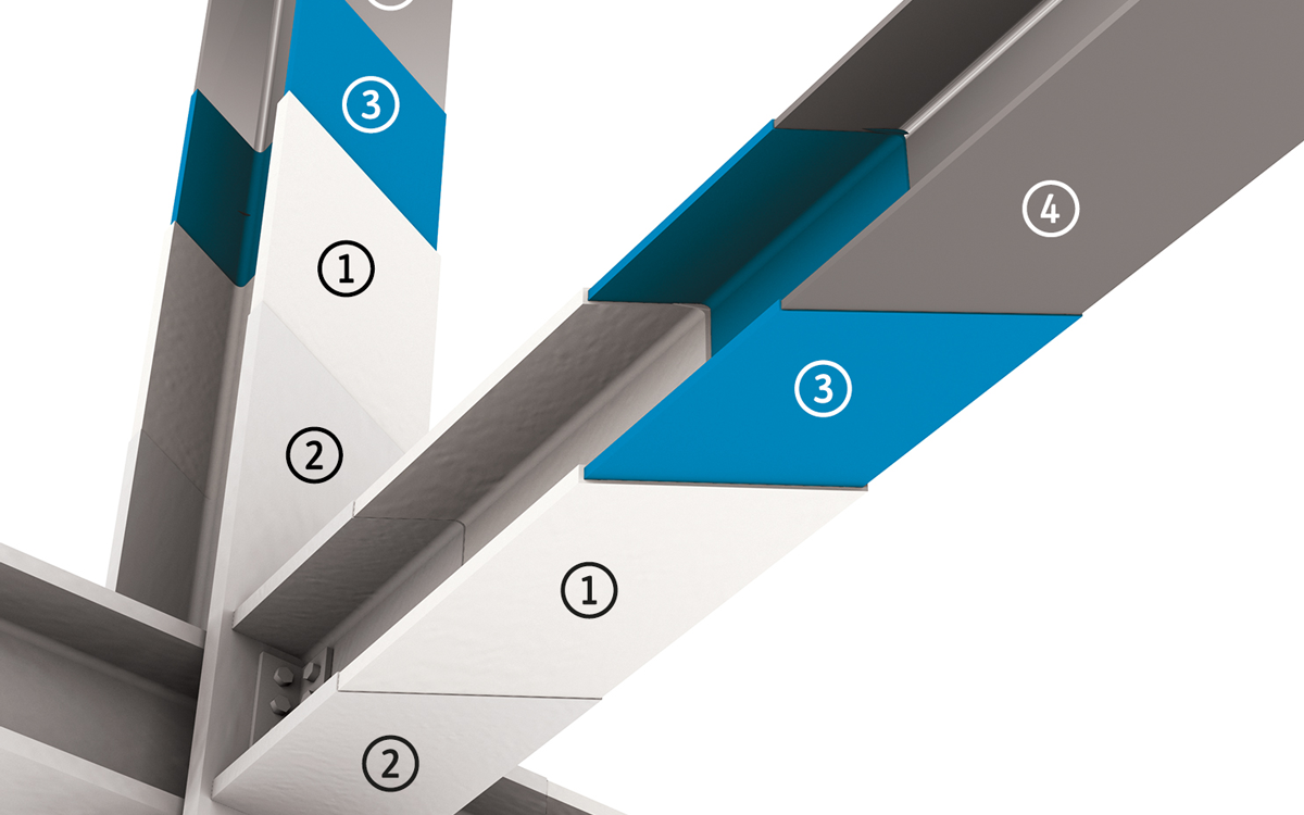 A closer look at correct application of intumescent coating on steel