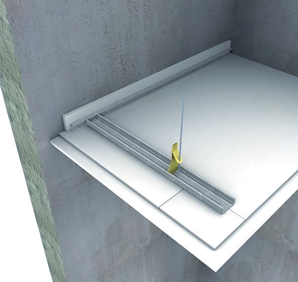 An example of an independent ceiling (ceiling membrane)