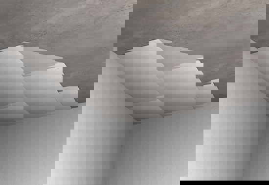 Prikaz negorivog ili teško gorivog stropa