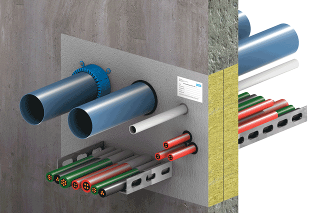 Image of PROMASTOP® CC mixed penetration seal