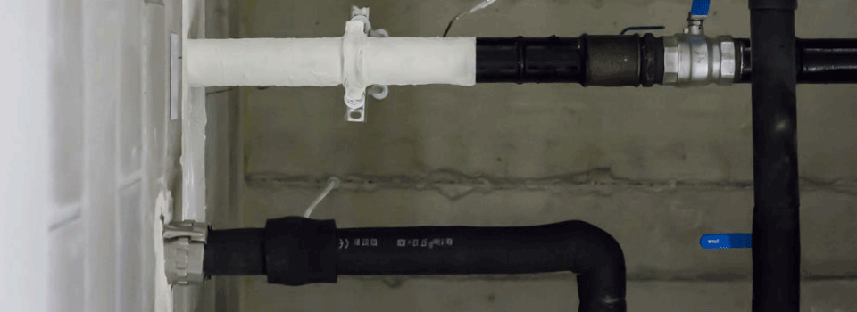 Slika zaptivke za prodor cevi u zidu