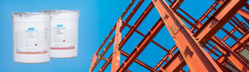 Acoperire antifoc pentru structurile metalice, o componentă importantă a protecției pasive antifoc.