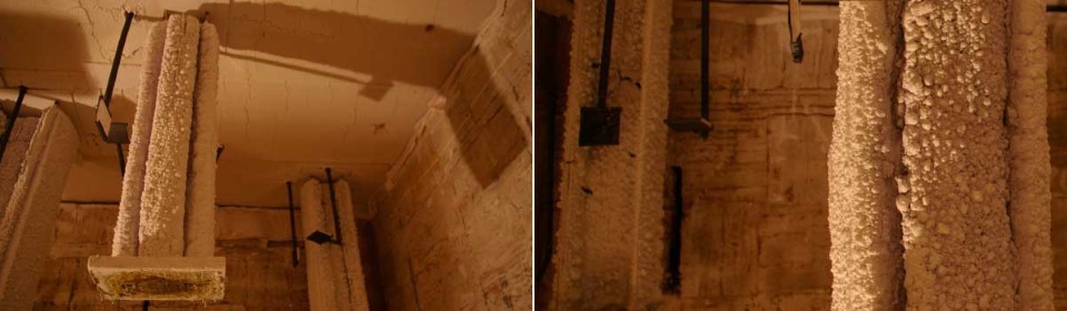 PROMAPAINT hő hatására habosodó tűzvédelmi bevonattal kezelt, látható acélszerkezet vizsgálata