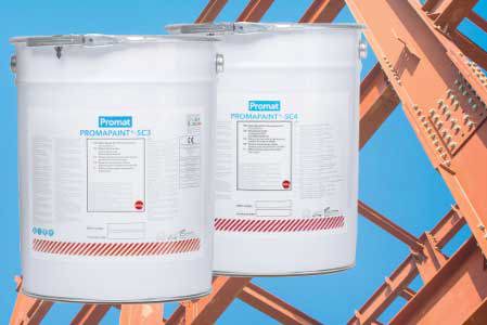 PROMAPAINT®-SC3 and SC4 – reactive fire protective coatings
