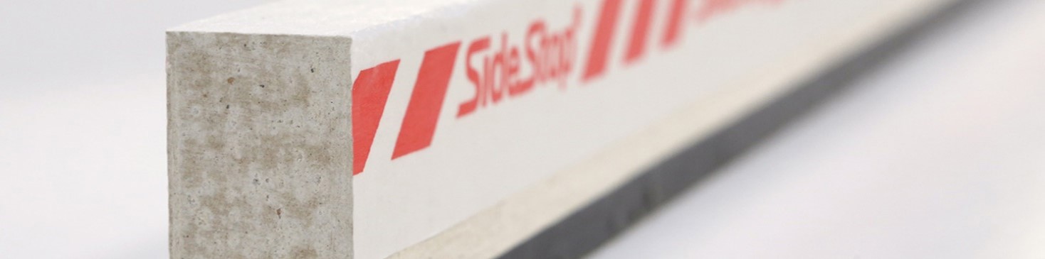 SideStop’s brandwerende kantlatten, ondersteund door PROMATECT-H platen bieden optimale brandbescherming.