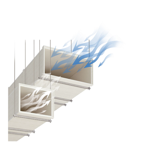 Reduce el consumo de energía para ventilación en un 90%