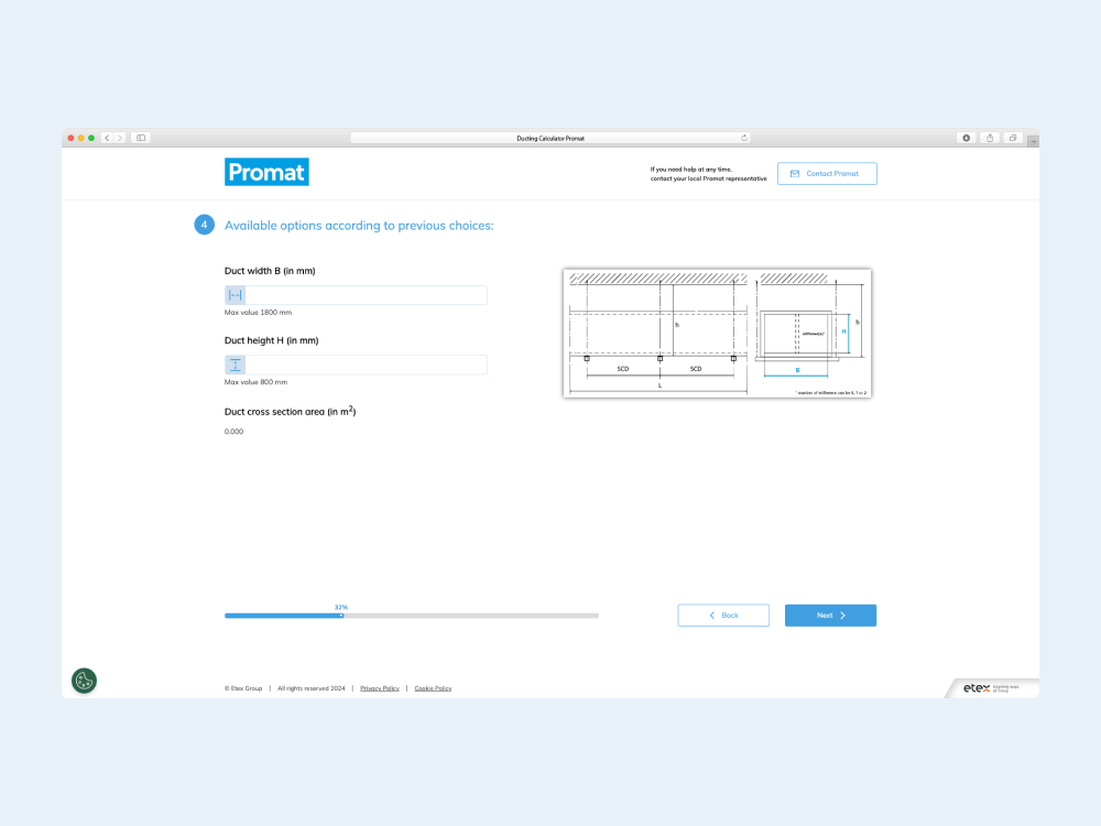 Your ducts calculation solution