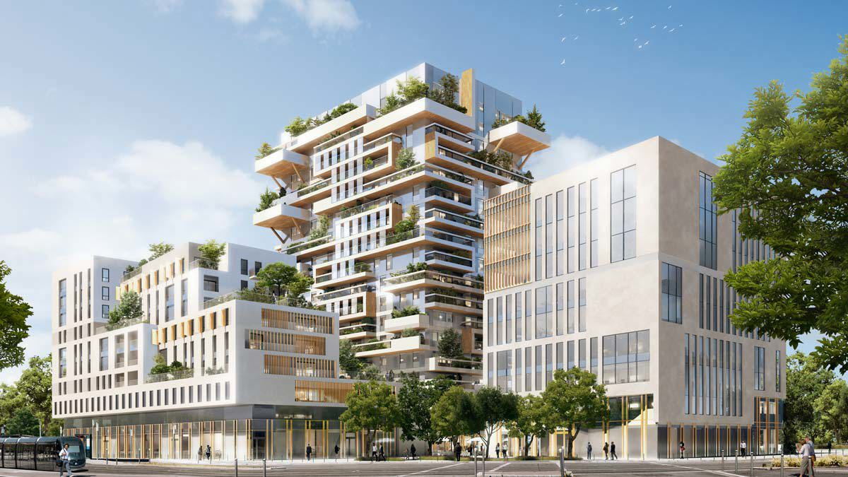 Promat protects wooden high-rise in Bordeaux