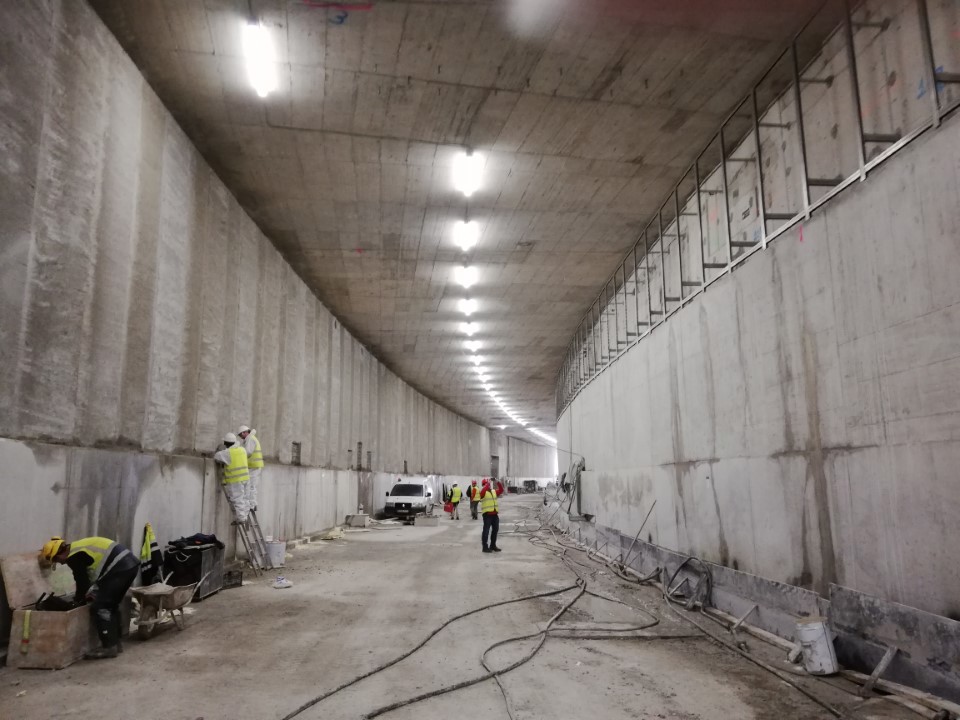 Promat protects Gibraltar tunnel