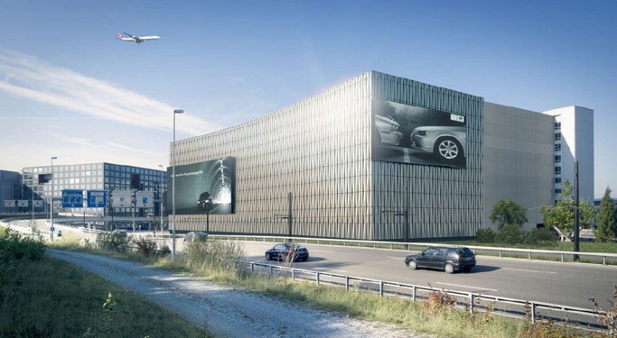 Staalbescherming op de luchthaven in Zürich