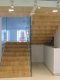 Promat®-SYSTEMGLAS 30 protupožarno ostakljenje bez profila oko stubišta u Gradskoj galeriji Piran.