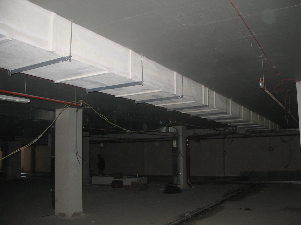 Crowne Plaza hotel Belgrade ventilation duct PROMATECT®-200