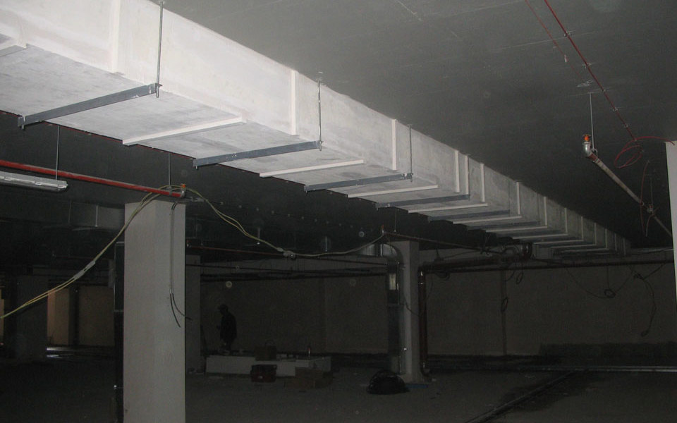 Crowne Plaza Beograd hotel kanal za ventilaciju i odvođenje dima sa PROMATECT®-200 silikatnima protivpožarnima pločama