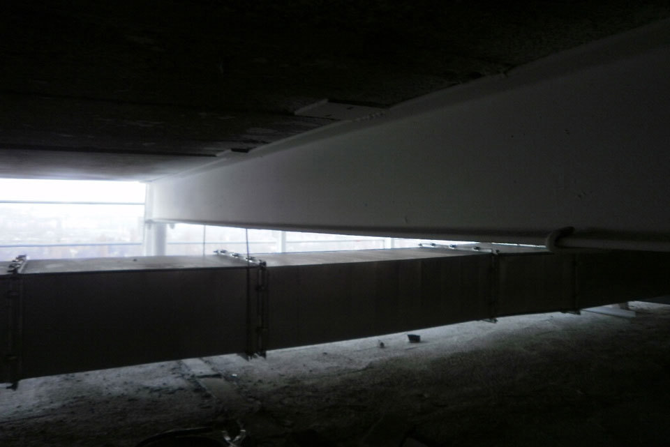Crowne Plaza hotel Belgrade ventilation duct PROMATECT®-200
