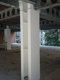 Steel column coated with PROMAPAINT®-SC3 intumescent paint