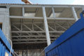 Gymnastics center fire protection of steel structure with PROMAPAINT®-SC4