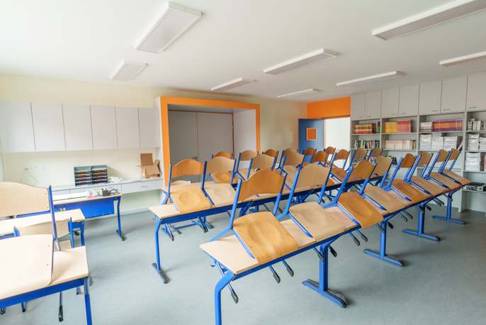 School Chênée, Luik, België