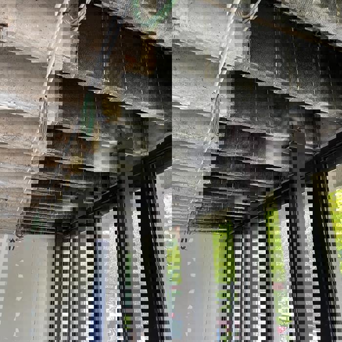 Brandwerend beschermen van versterkte betonconstructies