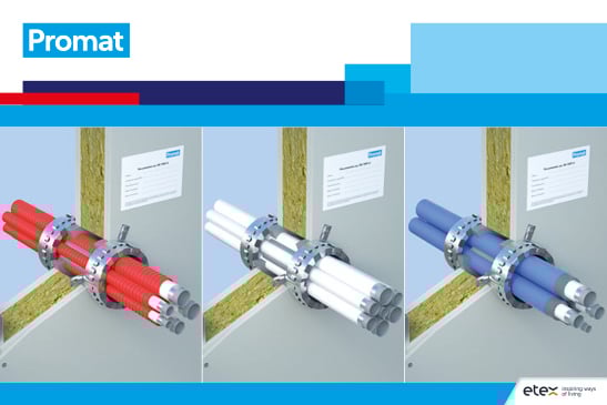 Nouvelles solutions pour traversées de conduites alu-composites isolées et non-isolées au moyen de PROMASTOP®-UCE !