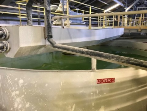 Recupereren van water uit de productie door 4 dorr’s