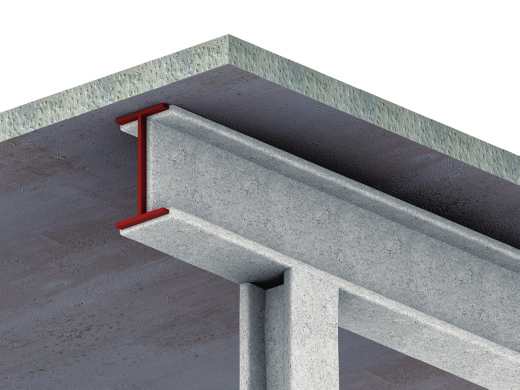 Brandwerende spuitmortel