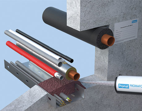 Gain de temps grâce à la mousse isolante résistante au feu