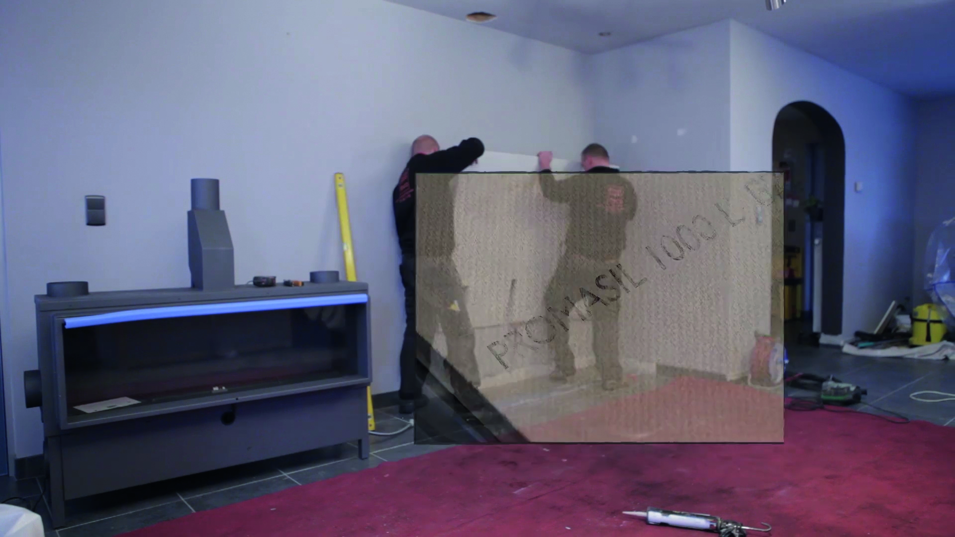 Installation d’un caisson pour poêles à gaz