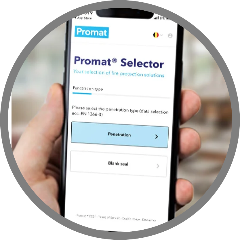 Icon Promat-Selektor-App
