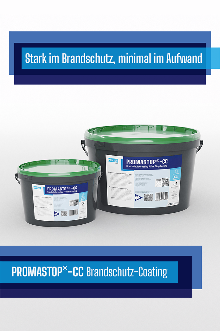   PROMASTOP®-CC: Stark im Brandschutz, minimal im Aufwand