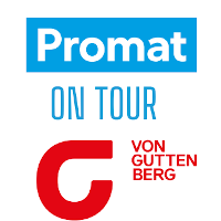 Promat on Tour und von Guttenberg-Logo