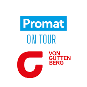 Promat On Tour & Logo von Guttenberg