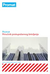 Naslovna strana Priručnika protupožarnog brtvljenja