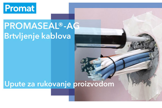 Snimka zaslona videozapisa za rukovanje proizvodom PROMASEAL®-AG za brtvljenje kablova.