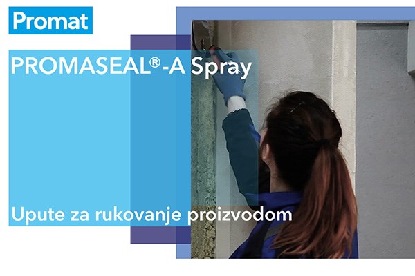 A Promaseal-A spray alkalmazástechnikai útmutatója