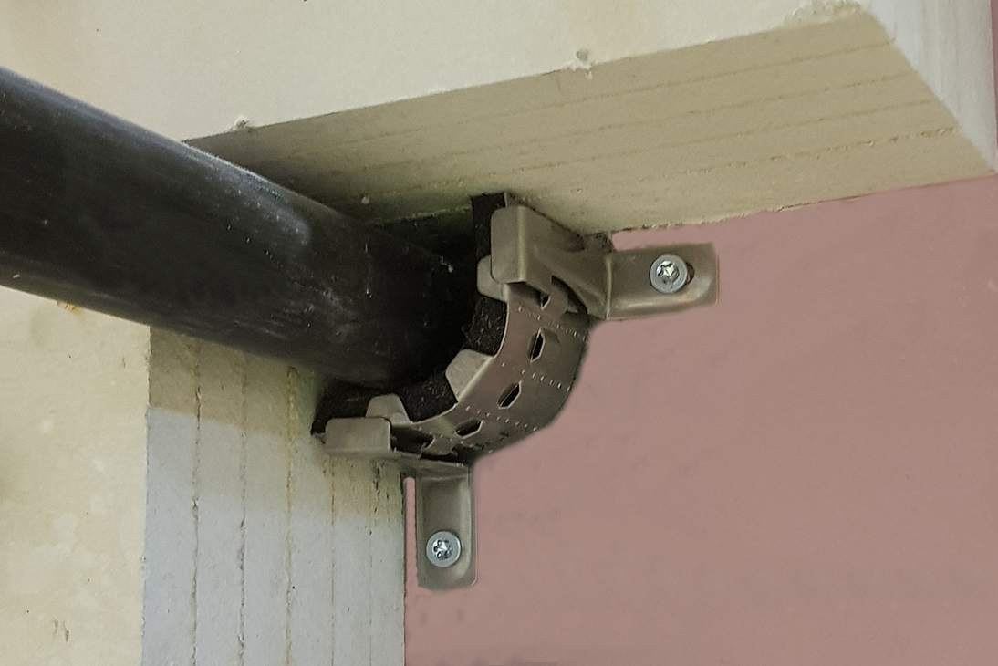 PROMASTOP®-UCE als hoekoplossing voor wanden