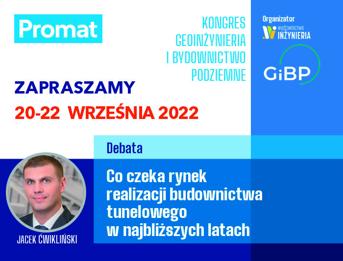 Promat złotym sponsorem Kongresu Geoinżynieria i Budownictwo Podziemne