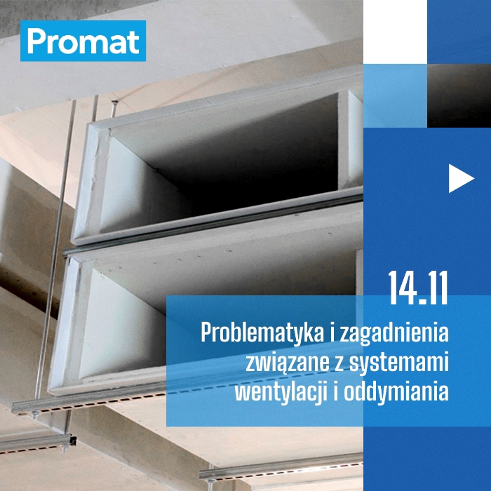 Szkolenia Promat wentylacja i oddymianie