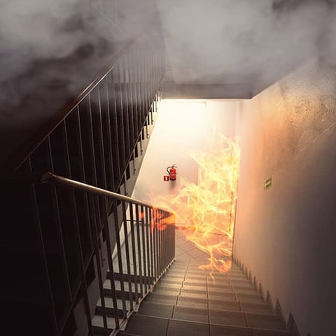 Wybrane aspekty oddymiania grawitacyjnego klatek schodowych