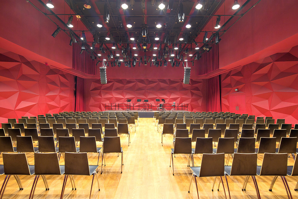 Sala koncertowa w Narodowym Forum Muzyki we Wrocławiu.